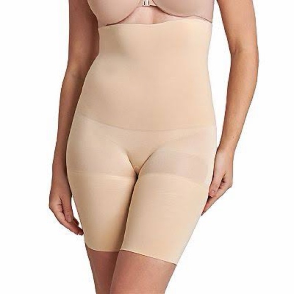 RED HOT SPANX Ultra-Firm Control Shapewear High-Waist Mid-Thigh Body Shaper XL